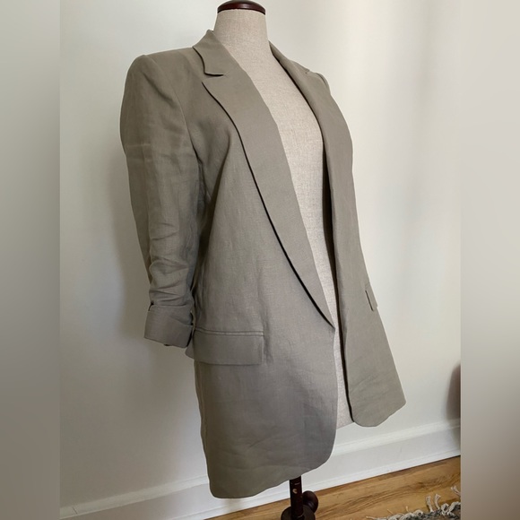 Zara linen oversized blazer - Picture 2 of 5